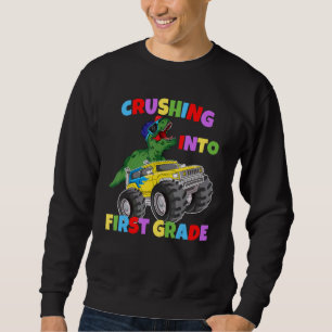 Sweatshirt Truck de 1ère année Dinosaur Rex