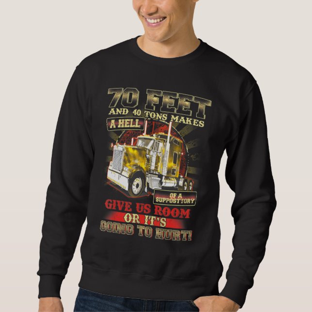 Sweatshirt Trucker (Devant)