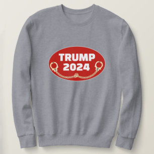 Sweatshirt Trump 2024 menotté