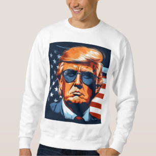 Sweatshirt Trump 2024 - USA - Make America Great Again
