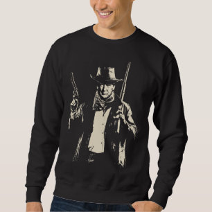 Sweatshirt Trump, le cowboy vintage, est prêt à attaquer cert