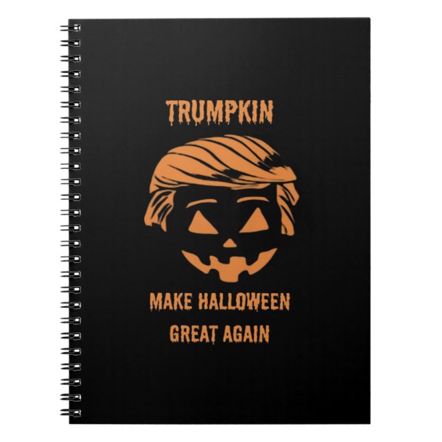 Sweatshirt, Trumpkin, Halloween Merch Classic Notebook (Front)