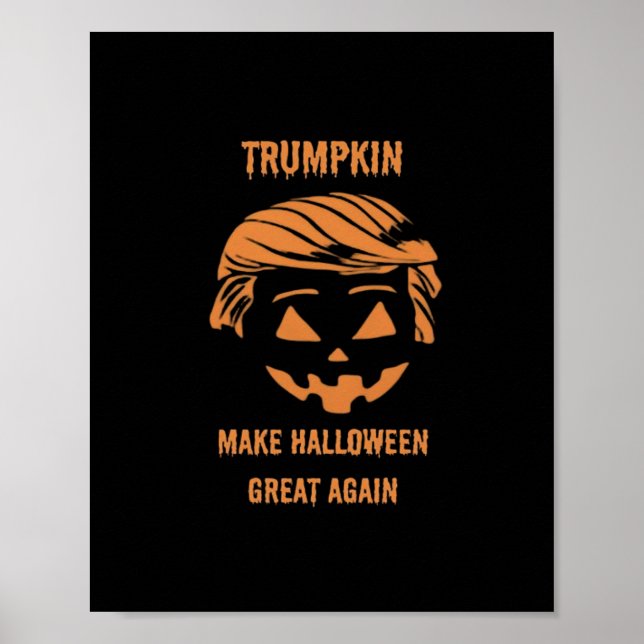 Sweatshirt, Trumpkin, Halloween Merch Classic Poster (Front)