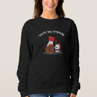 Sweatshirt Tu es mon soja Sauce de Soja Sushi Humour Pun
