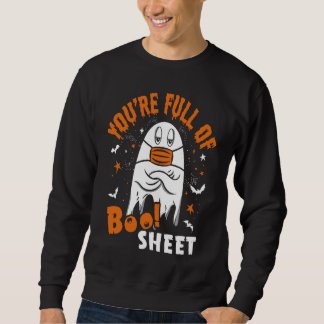 Sweatshirt Tu es plein de feuilles de boo  Citations d'Hallow