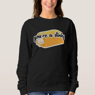 Sweatshirt tu es un twinky puant qui dit l'Amérique