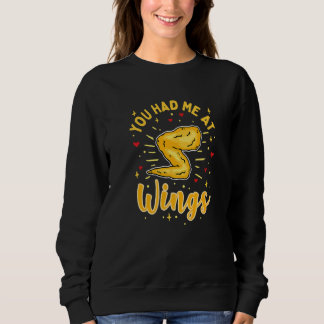 Sweatshirt Tu M'As Eu Aux Ailes De Poulet