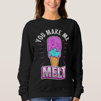 Sweatshirt Tu me fais fondre  3