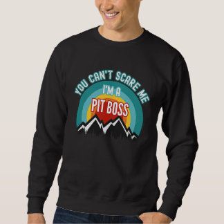 Sweatshirt Tu ne me fais pas peur, je suis un patron de pitbu