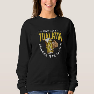 Sweatshirt Tualatin Boisson Équipe Capitaine Beer Humour
