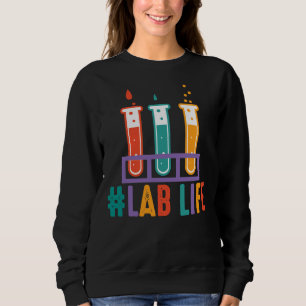 Sweatshirt Tubes d'essai sur le travail Laboratoire Médicale 