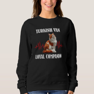 Sweatshirt Turc Van Chat propriétaire LOYAL COMPANION Vintage