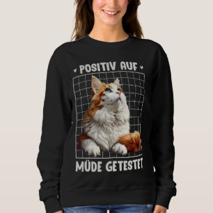 Sweatshirt Turc Van POSITIV AUF MÜDE GETESTET Lustiges Tur