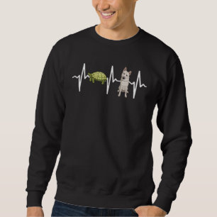 Sweatshirt Turtle Norwegian Buhund Heartbeat Chien
