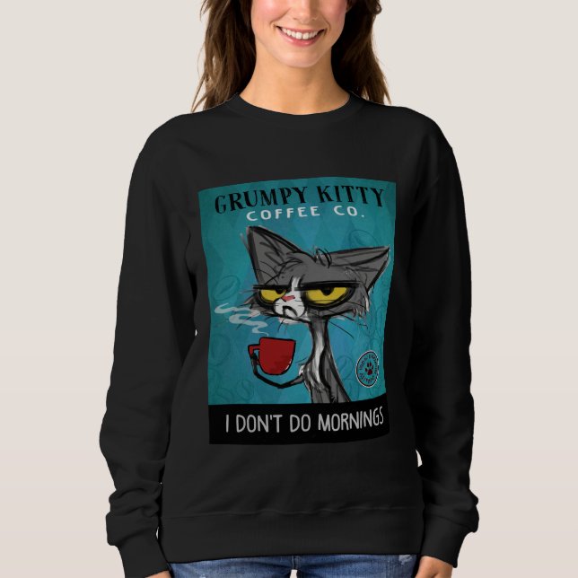 Sweatshirt Tuxedo Cat (Devant)