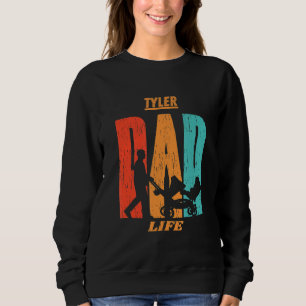 Sweatshirt Tyler Native Funny State Drapeau Papa Parent Bébé