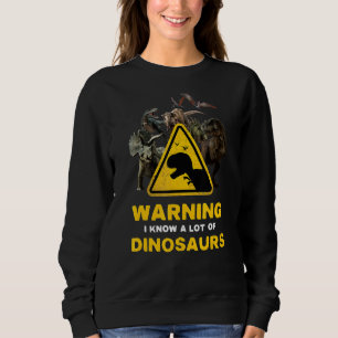 Sweatshirt Types De Dinosaures Dino Pour Enfants Ou Adultes