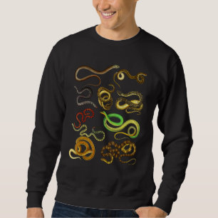 Sweatshirt Types Éducatifs De Serpent