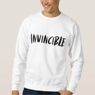 Sweatshirt Typographie invincible