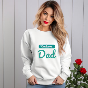 Sweatshirt Un beau papa - le meilleur titre qu'un homme puiss