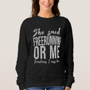 Sweatshirt Un cadeau sportif gratuit et amusant