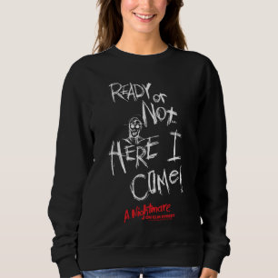 Sweatshirt Un cauchemar sur Elm Street Ici, je viens
