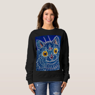 Sweatshirt Un chat de style gothique par Louis Wain