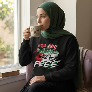 Sweatshirt Un jour la Palestine sera LIBRE