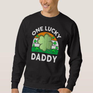 Sweatshirt Un Lucky Daddy Drôle Jour de la Saint Patrick Iris