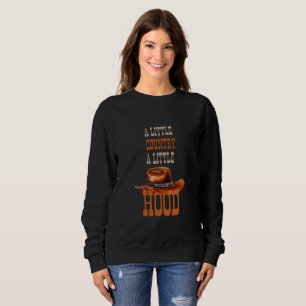 Sweatshirt Un petit pays un peu accro