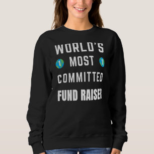 Sweatshirt Un texte disant le plus engagé des rateurs de fond