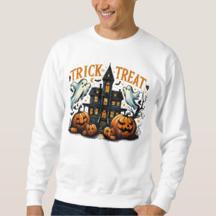 Sweatshirt Un tour-ou-gâteau éffrayant dans un ancien manoir