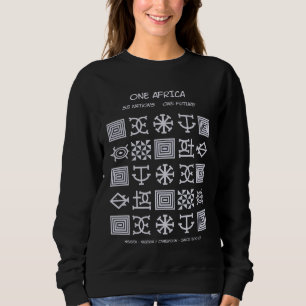 Sweatshirt Une Afrique – Nsibidi – Nigeria & Cameroun - 
