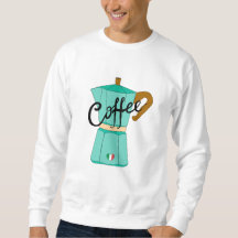 Une cafetière moka de café italien