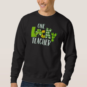 Sweatshirt Une Chancelière Chancelière Shamrock St Patrick's