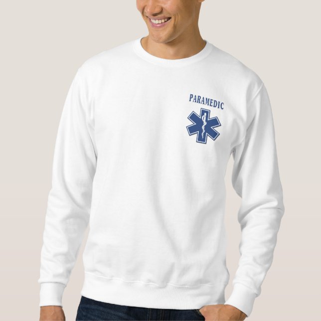 Sweatshirt Une étoile d'infirmier de la vie (Devant)