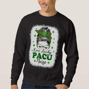 Sweatshirt Une Infirmière Lucky Pacu St Patrick S Day Femmes