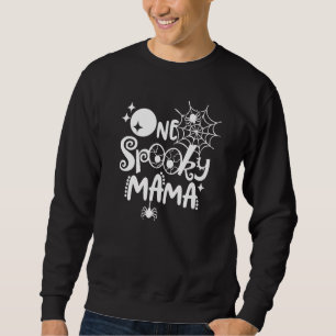 Sweatshirt Une Maman Effrayante Pour Les Yeux De Monstre De M
