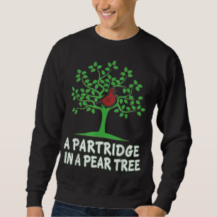 Sweatshirt Une perdrix dans un arbre à poires Chanson 12 jour