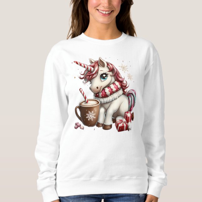 Sweatshirt Unicorne (Devant)
