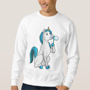 Sweatshirt Unicorne avec bulles de savon