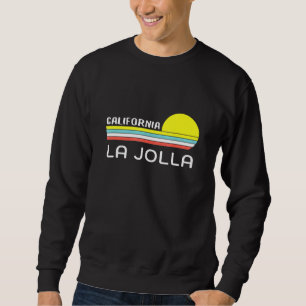 Sweatshirt Unique La Jolla California Retro Sunset Graphic No