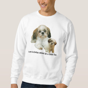 Sweatshirt unisexe d'amis de Shih Tzu