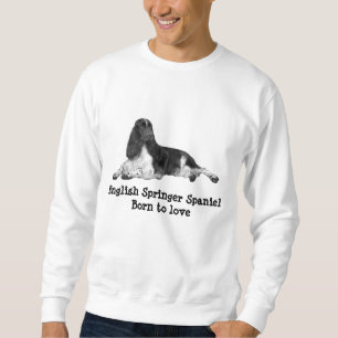 Sweatshirt unisexe d'épagneul de springer anglais