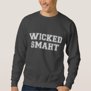 Sweatshirt Université futée mauvaise Boston (de Smaht)