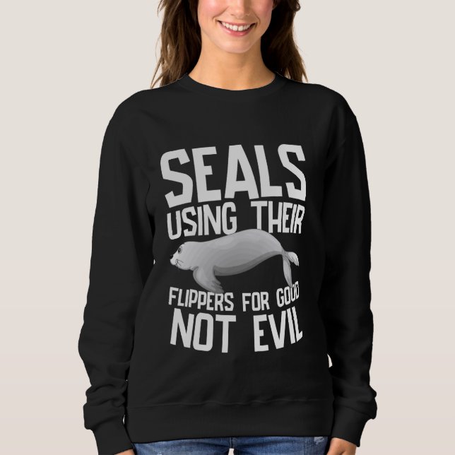 Sweatshirt Utilisation de leurs palmes pour le bon non mal ph (Devant)