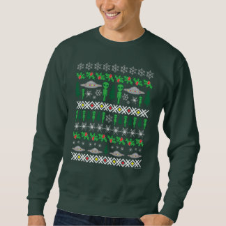 Sweatshirt Vacances affreuses Aliens de Noël & OVNI