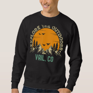 Sweatshirt Vail Colorado Découvrez L'Extérieur