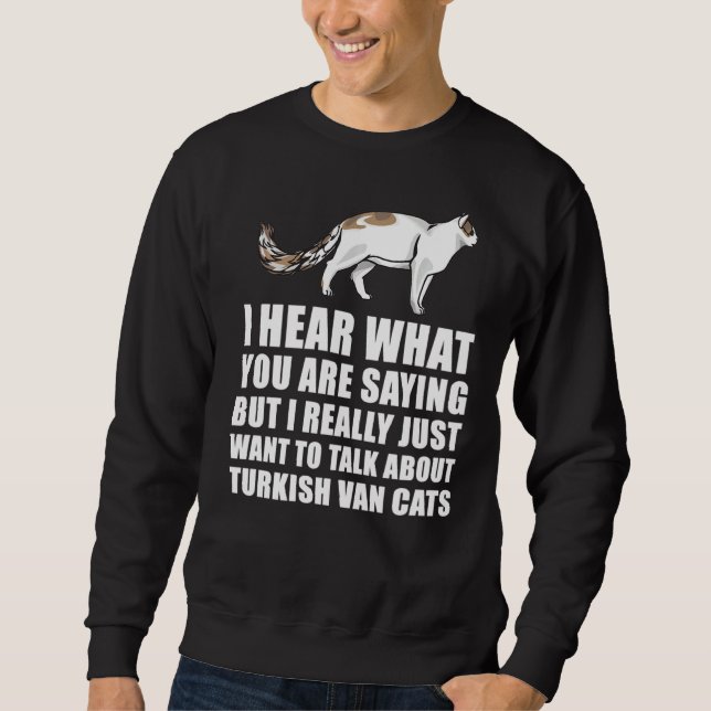 Sweatshirt Van Cat turc (Devant)