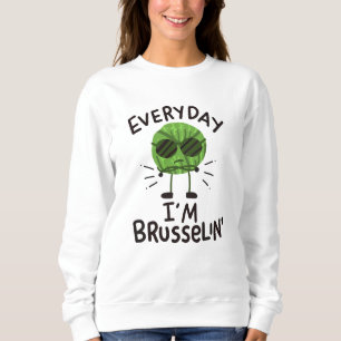 Sweatshirt Vegan Brussels Sprouts